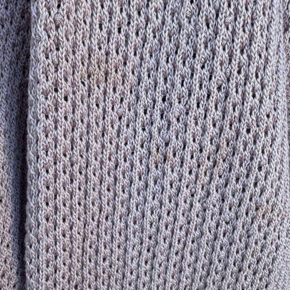 St. John S Draped Open Front Cardigan Wool Blend … - image 6